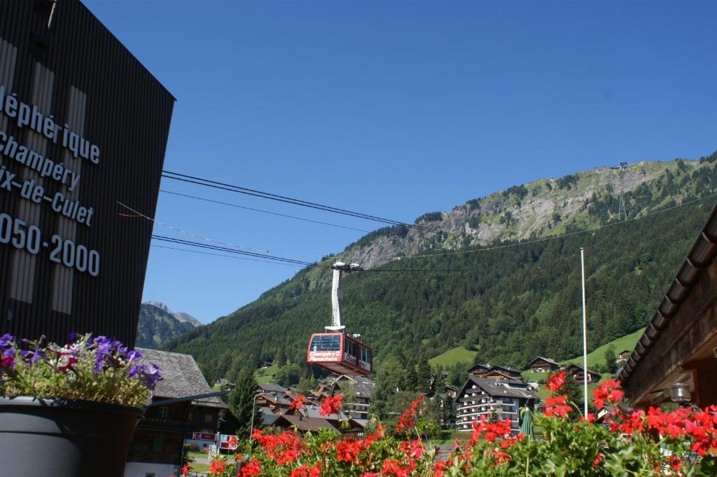 Hotel Des Alpes Champéry Buitenkant foto